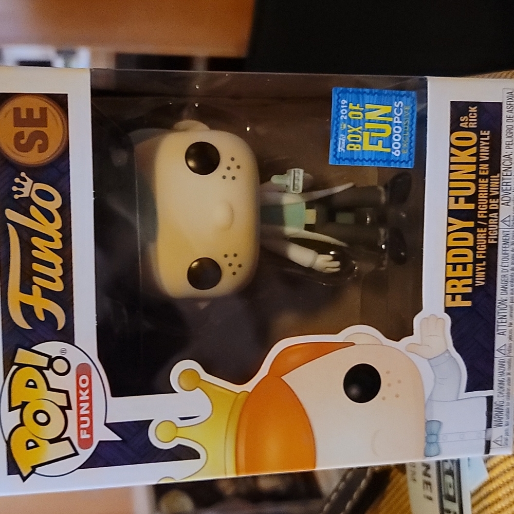 Freddy funko as Rick